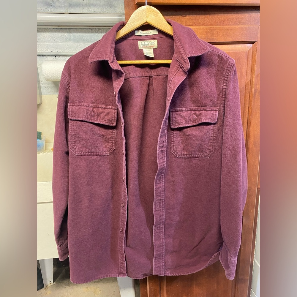 LL Beand Medium Chamois Cloth Shirt